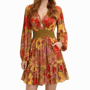 Angie Boho Floral dress